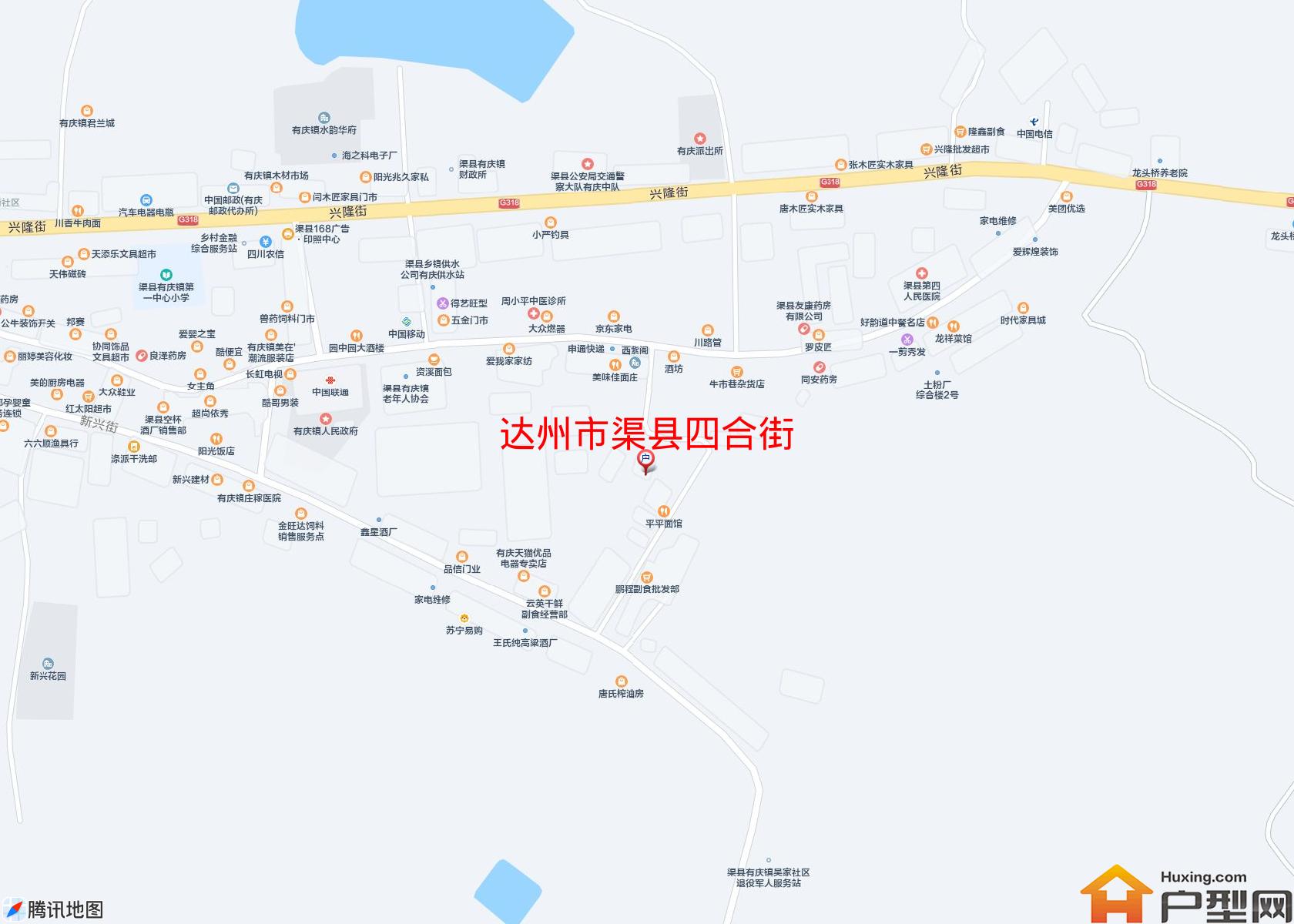 渠县四合街小区 - 户型网