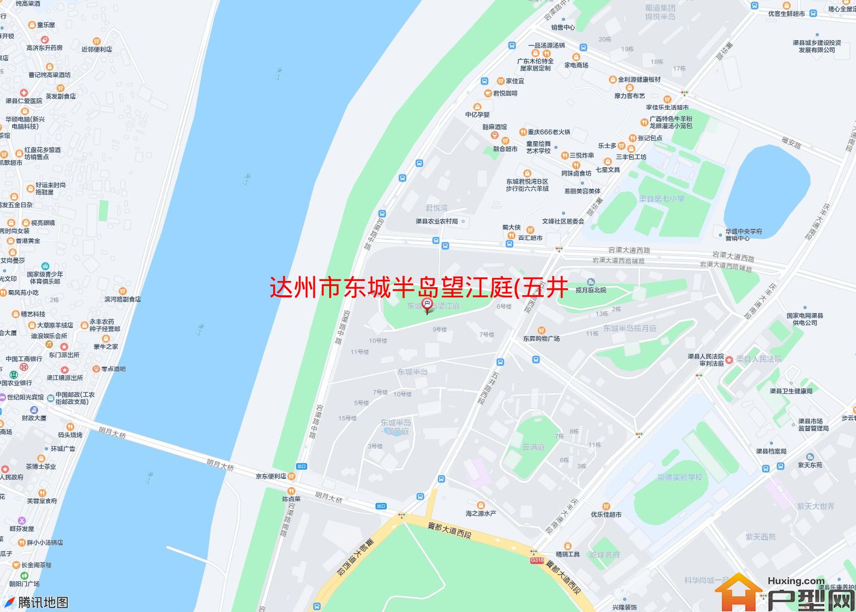 东城半岛望江庭(五井路西段)小区 - 户型网