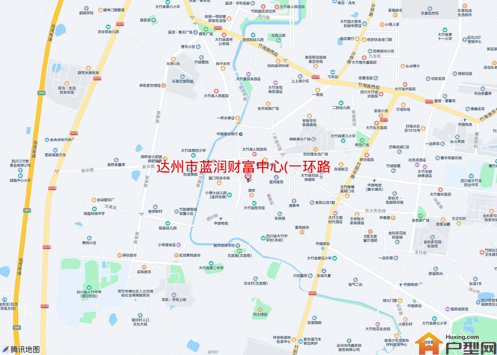 蓝润财富中心(一环路西段)小区 - 户型网