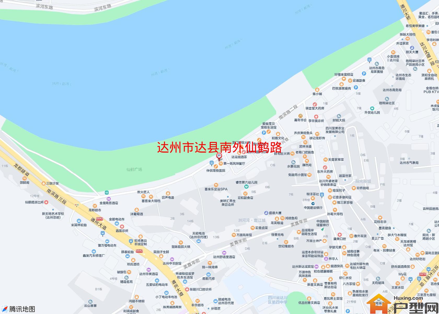 达县南外仙鹤路小区 - 户型网
