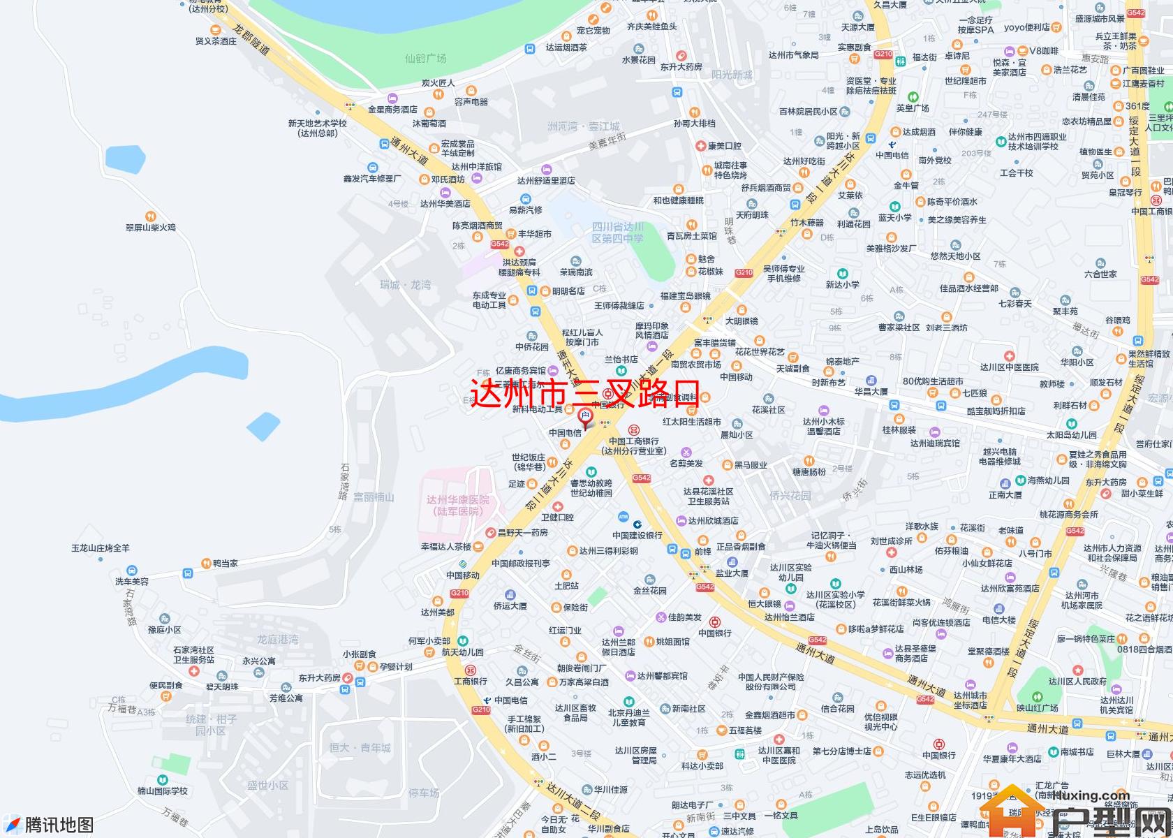 三叉路口小区 - 户型网