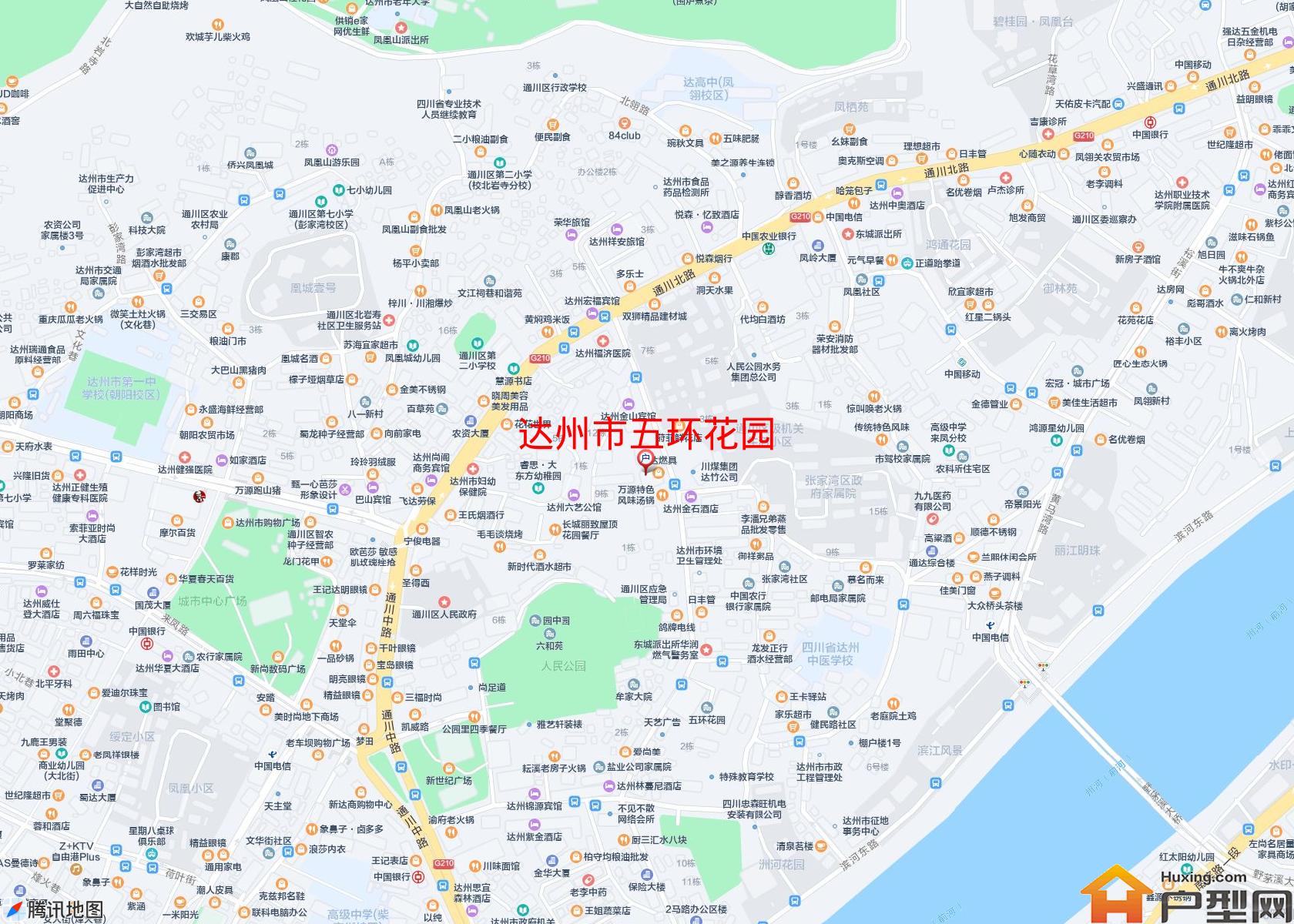 五环花园小区 - 户型网