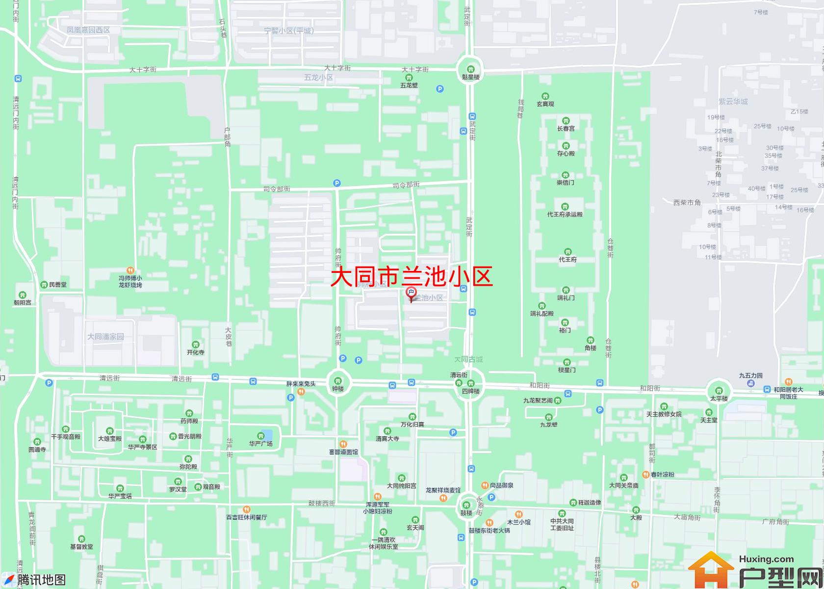 兰池小区小区 - 户型网