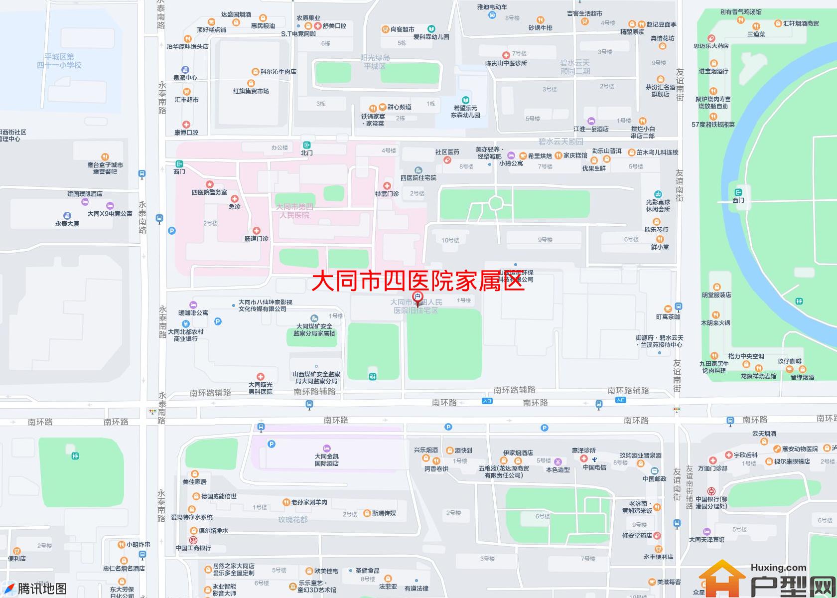 四医院家属区小区 - 户型网