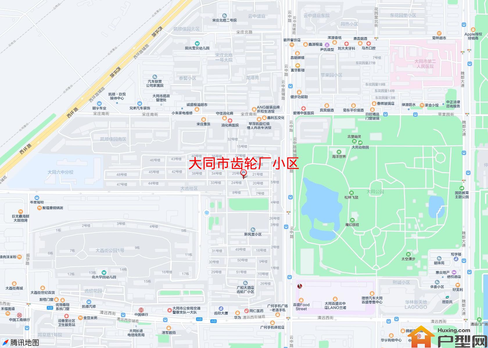 齿轮厂小区小区 - 户型网