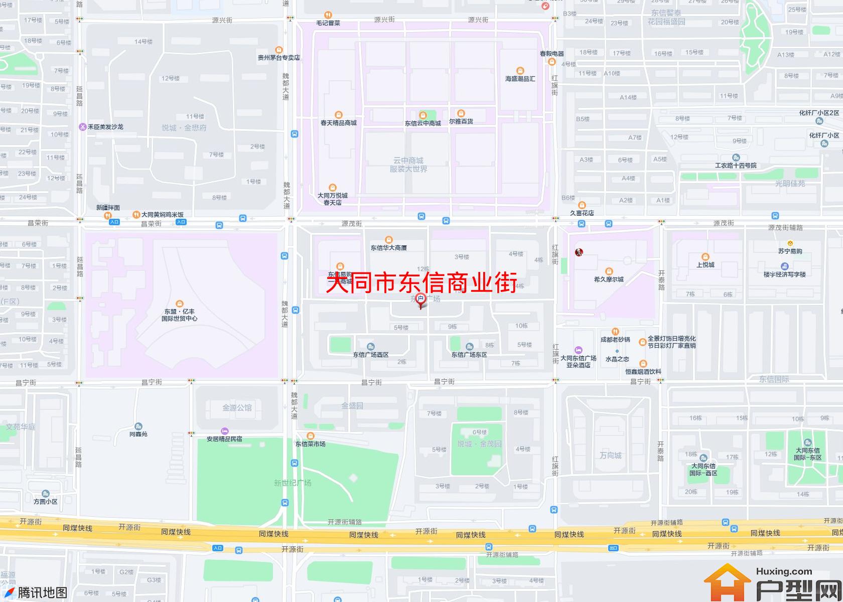 东信商业街小区 - 户型网