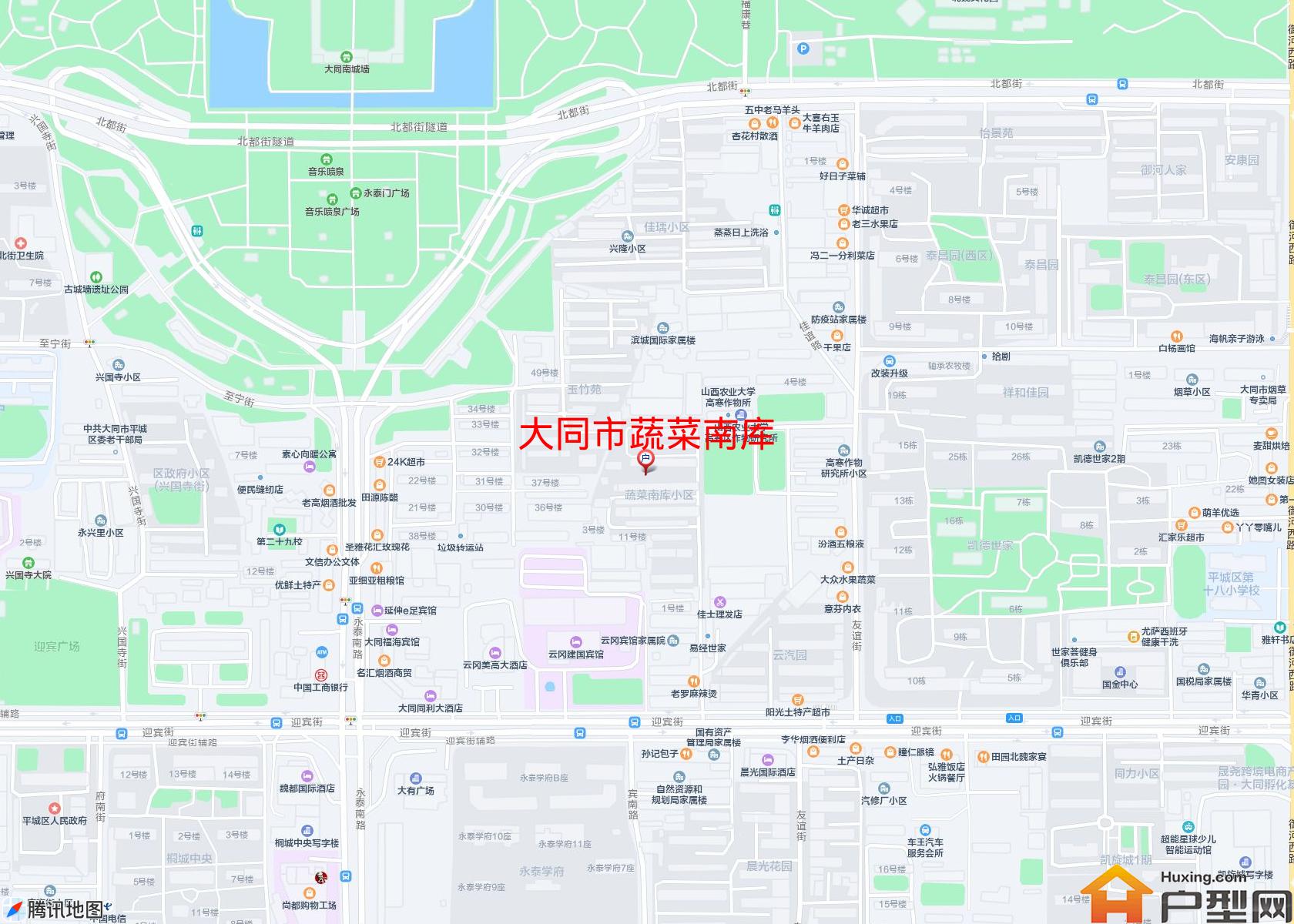 蔬菜南库小区 - 户型网