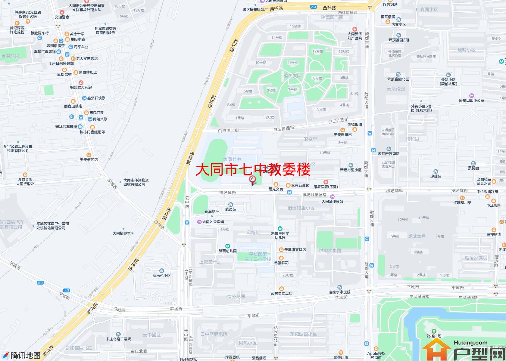 七中教委楼小区 - 户型网