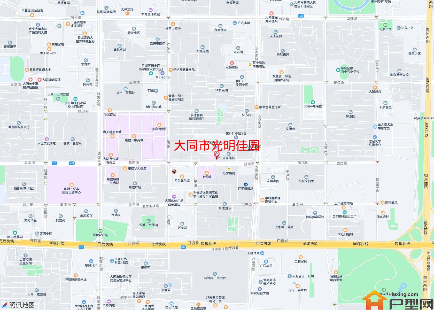 光明佳园小区 - 户型网