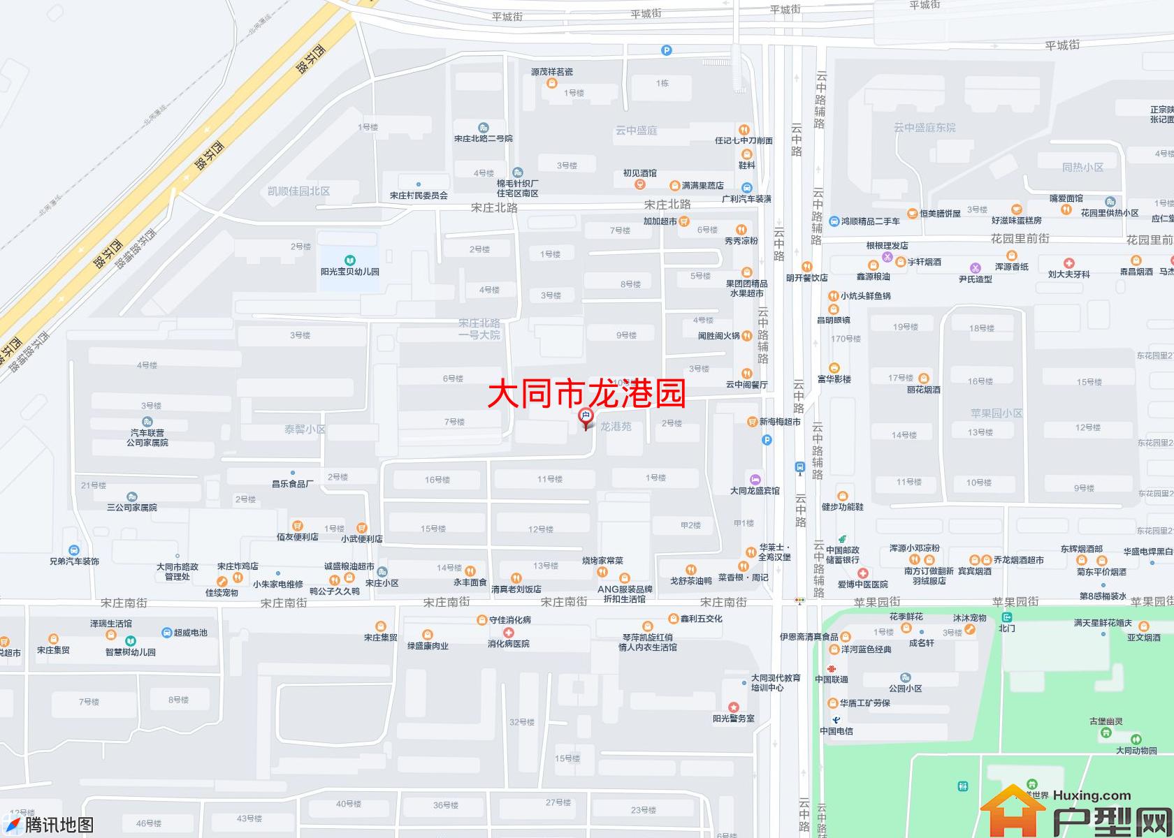 龙港园小区 - 户型网