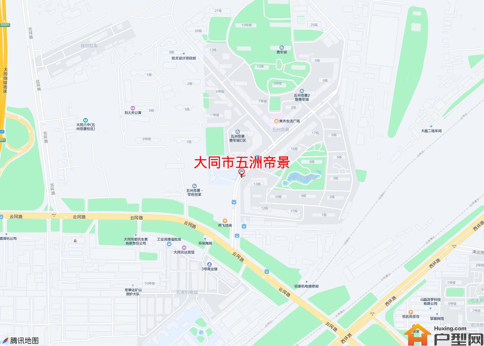 五洲帝景小区 - 户型网