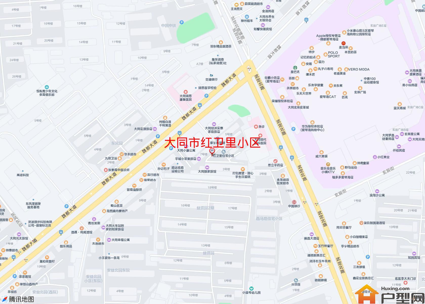 红卫里小区小区 - 户型网