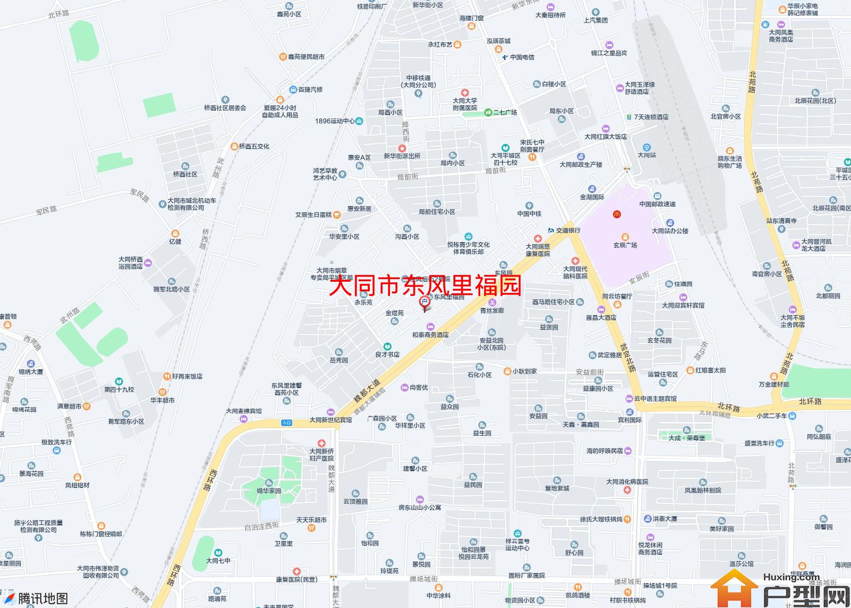 东风里福园小区 - 户型网