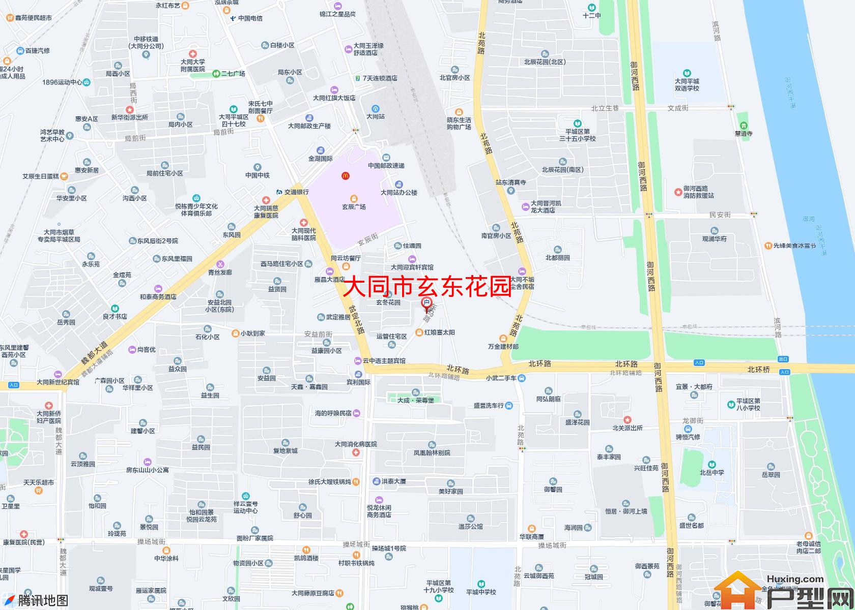 玄东花园小区 - 户型网