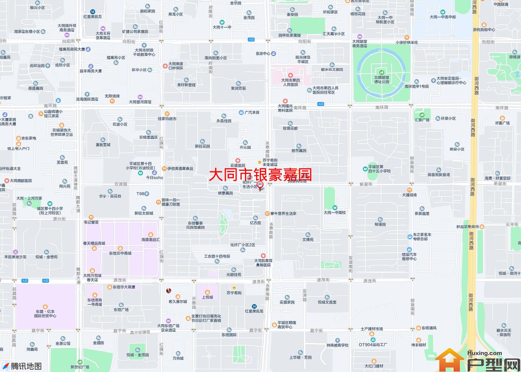 银豪嘉园小区 - 户型网