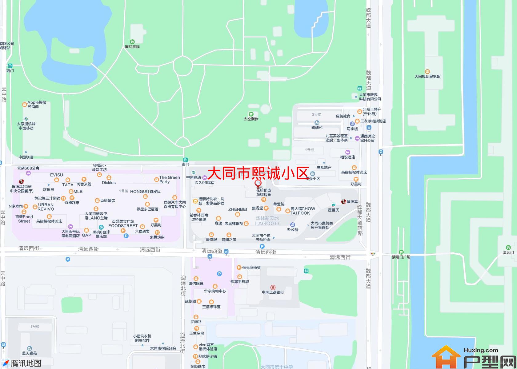 熙诚小区小区 - 户型网