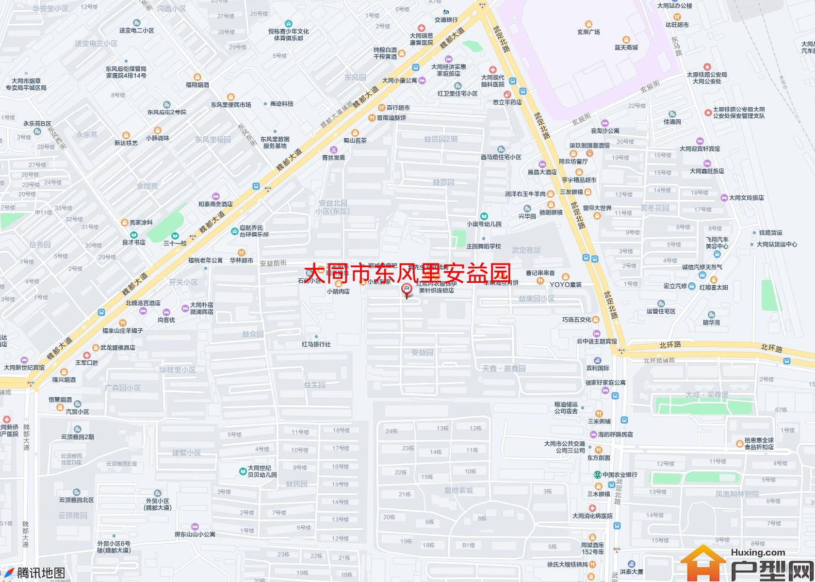 东风里安益园小区 - 户型网