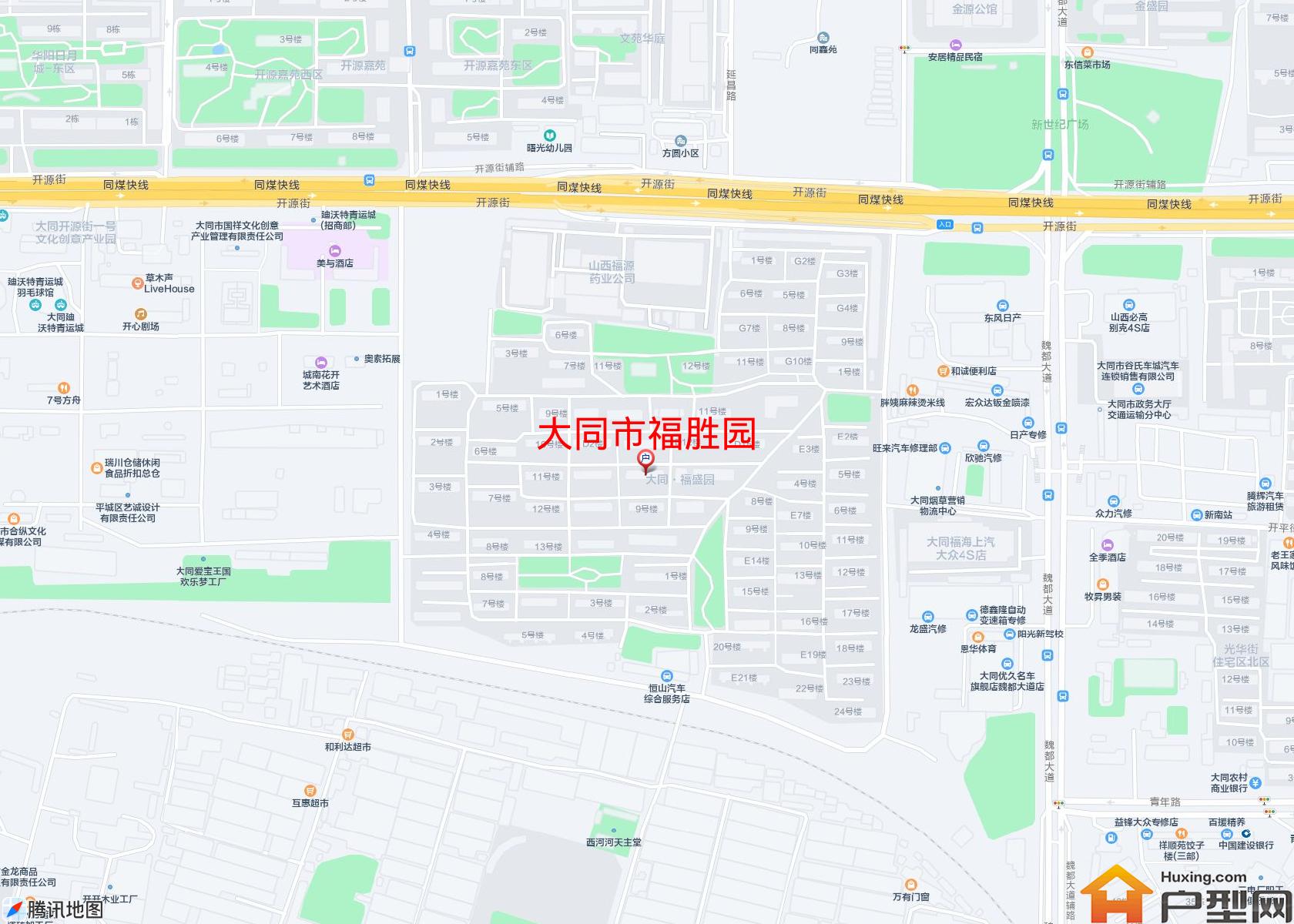 福胜园小区 - 户型网