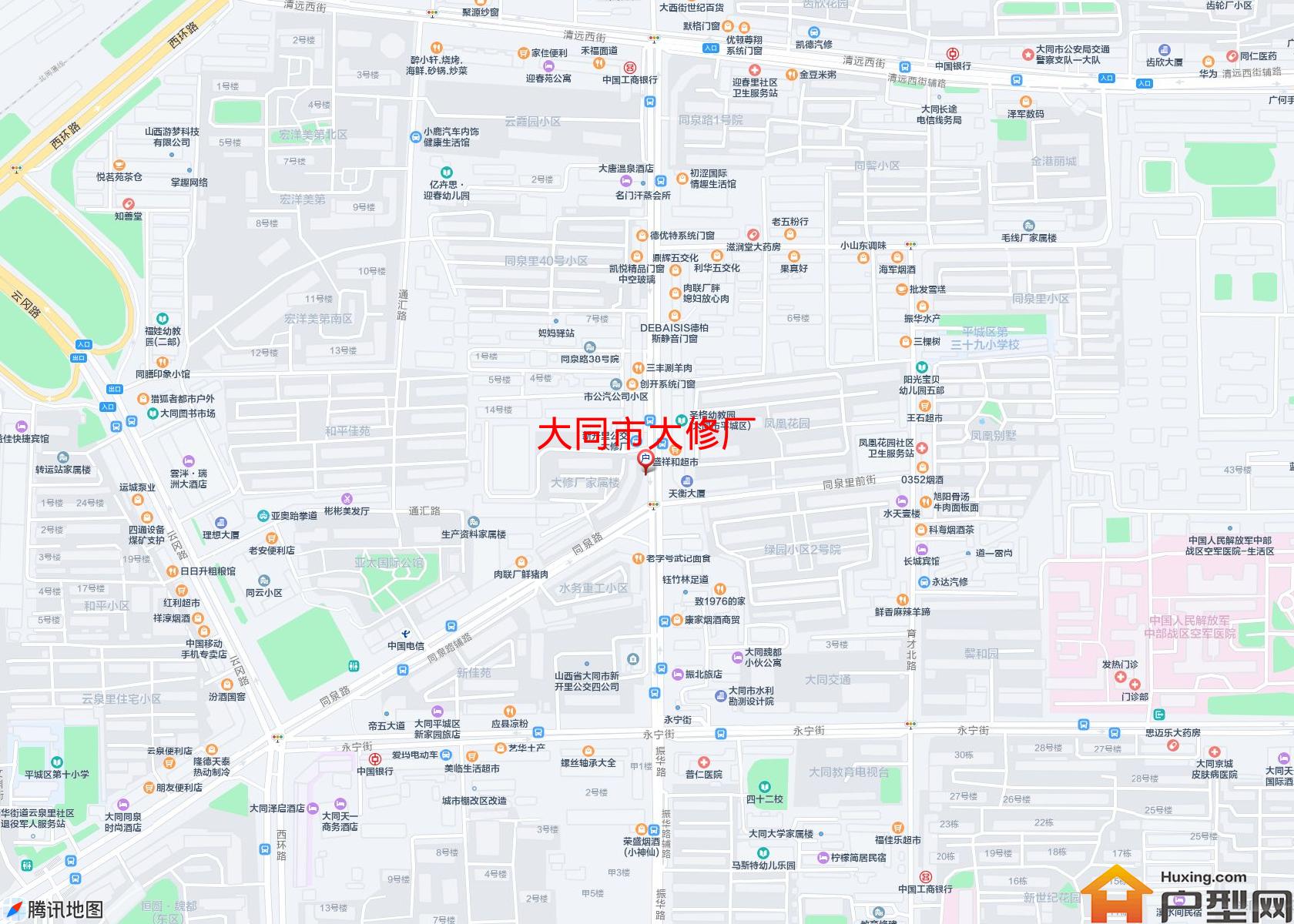 大修厂小区 - 户型网