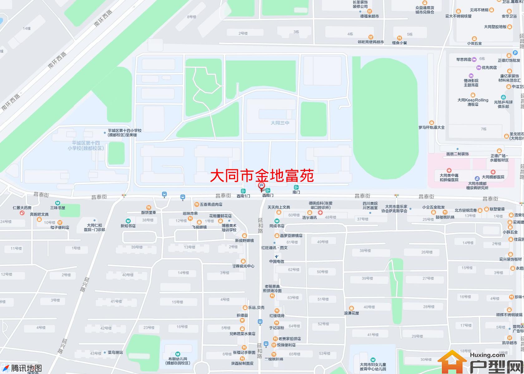 金地富苑小区 - 户型网