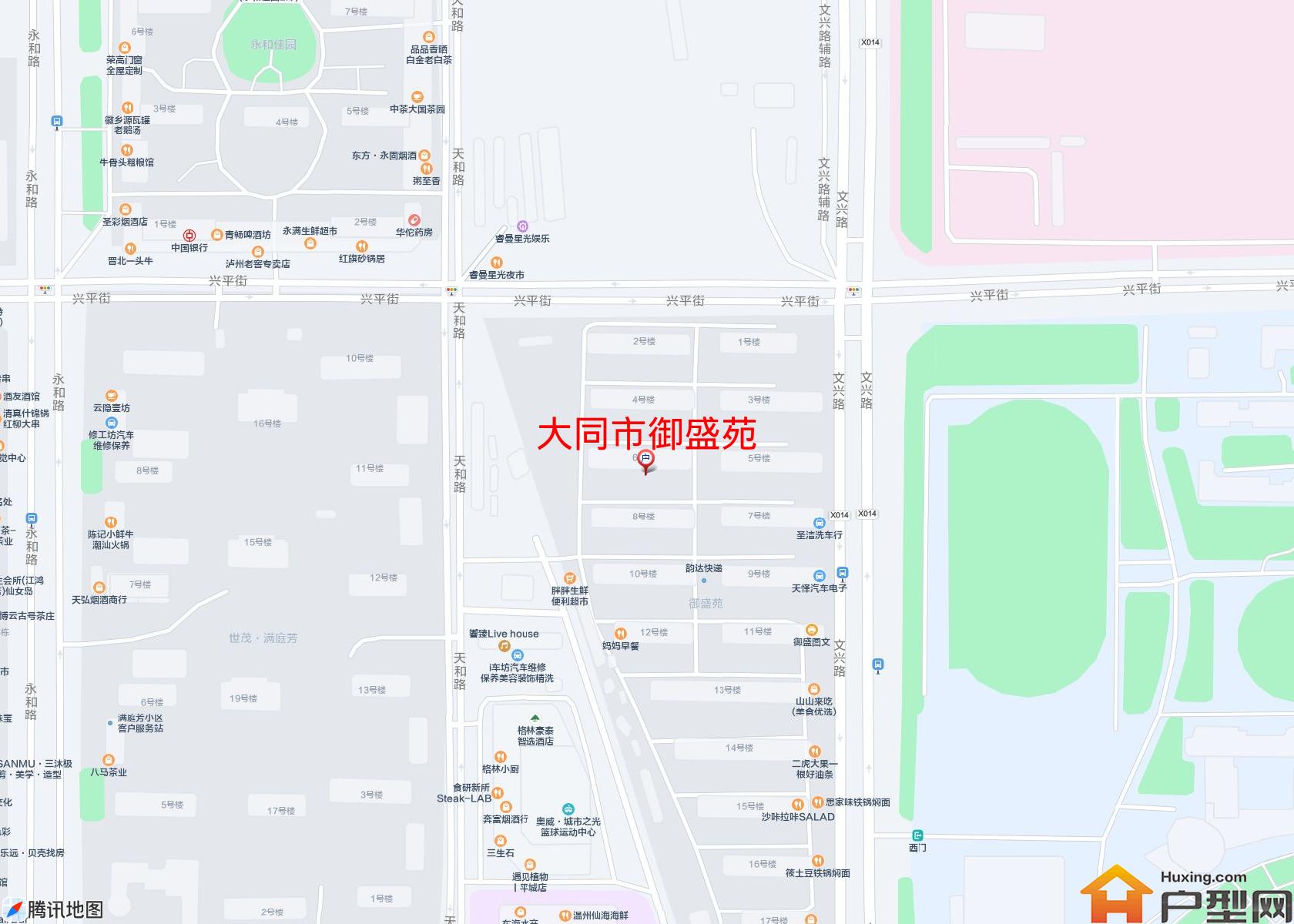 御盛苑小区 - 户型网