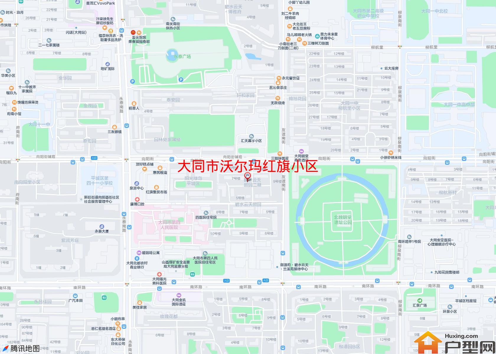 沃尔玛红旗小区小区 - 户型网