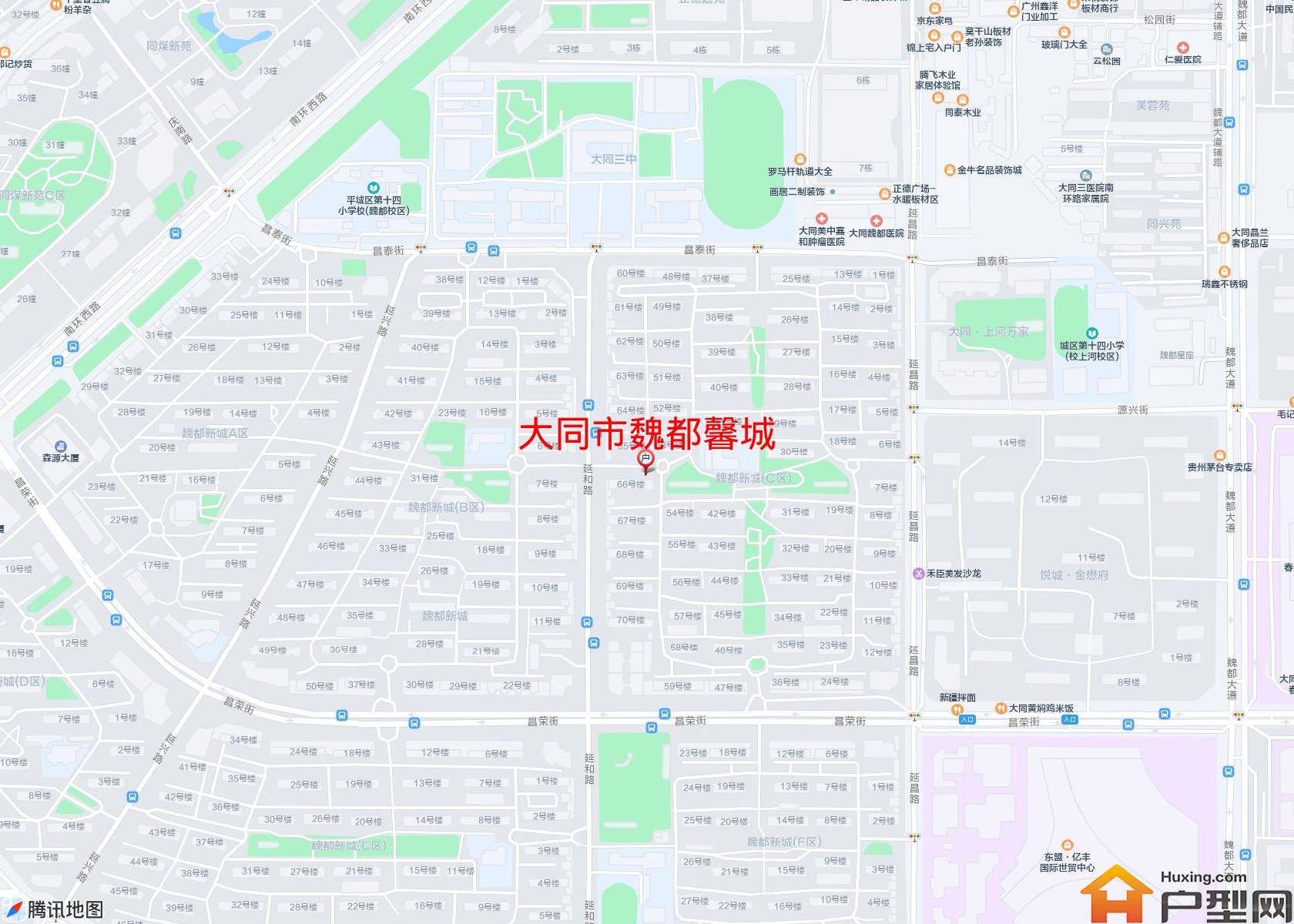 魏都馨城小区 - 户型网