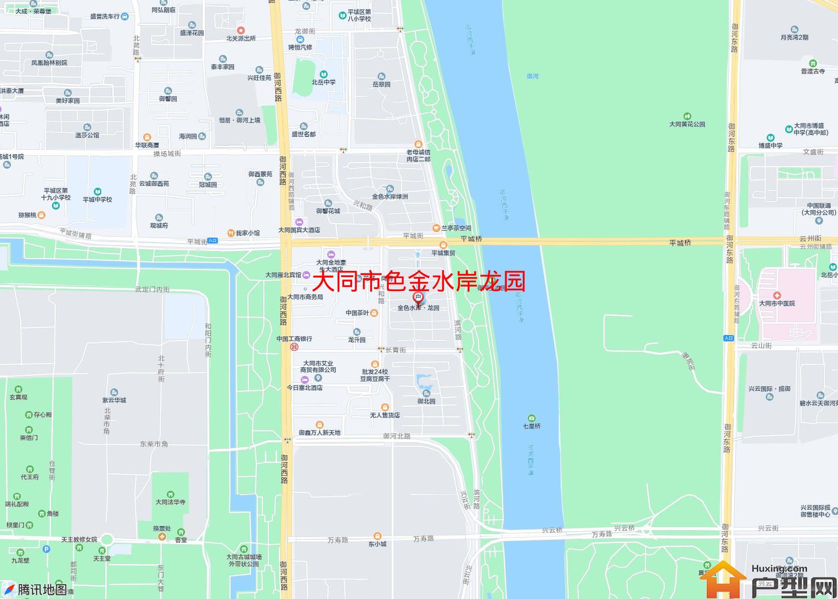 色金水岸龙园小区 - 户型网