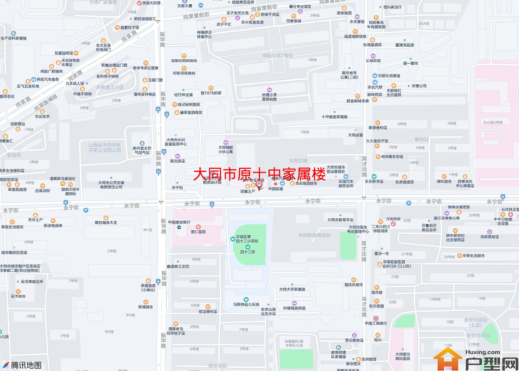 原十中家属楼小区 - 户型网