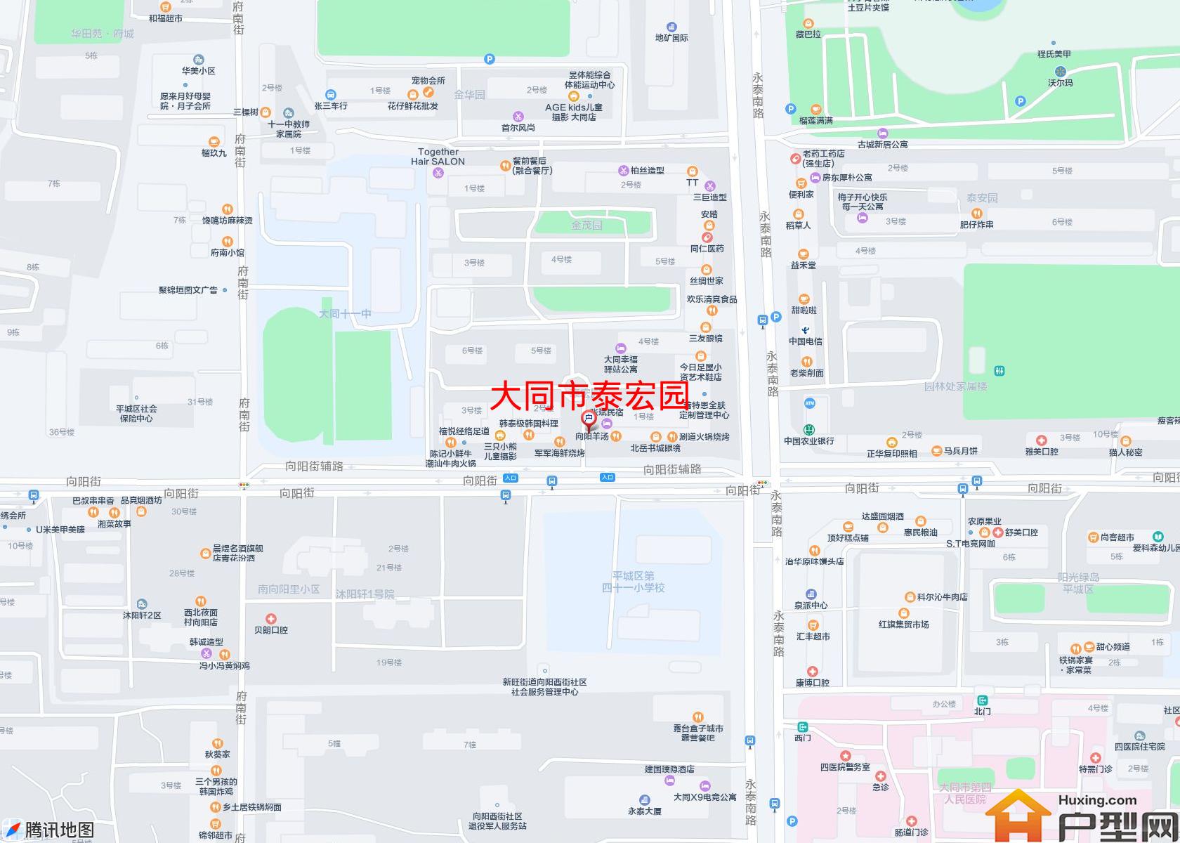 泰宏园小区 - 户型网
