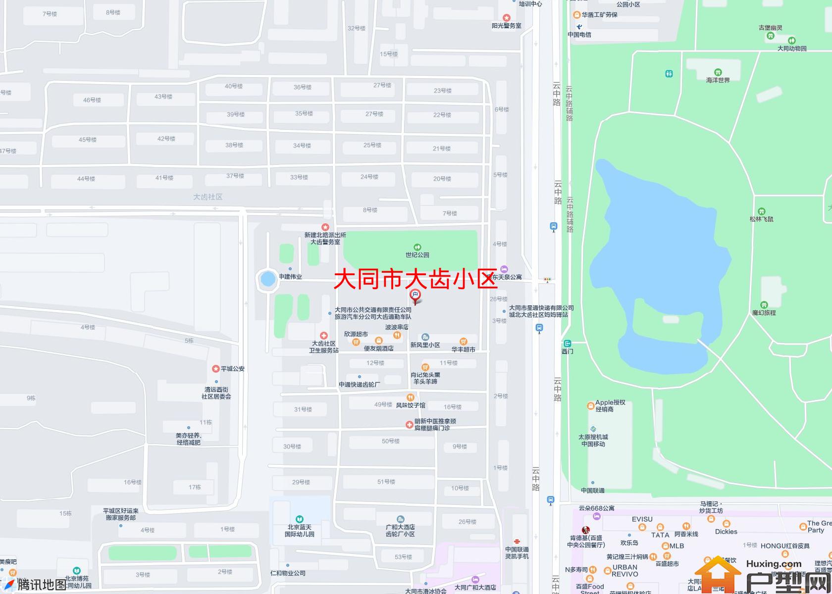 大齿小区小区 - 户型网