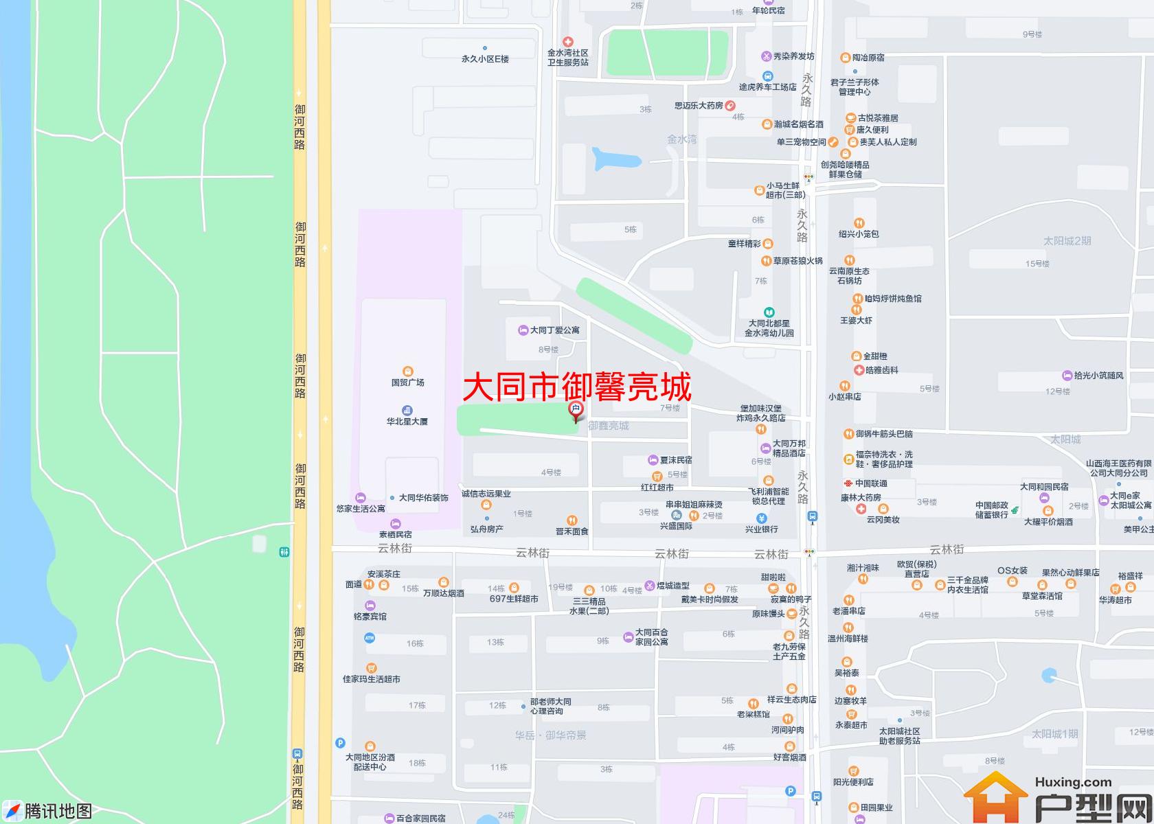 御馨亮城小区 - 户型网