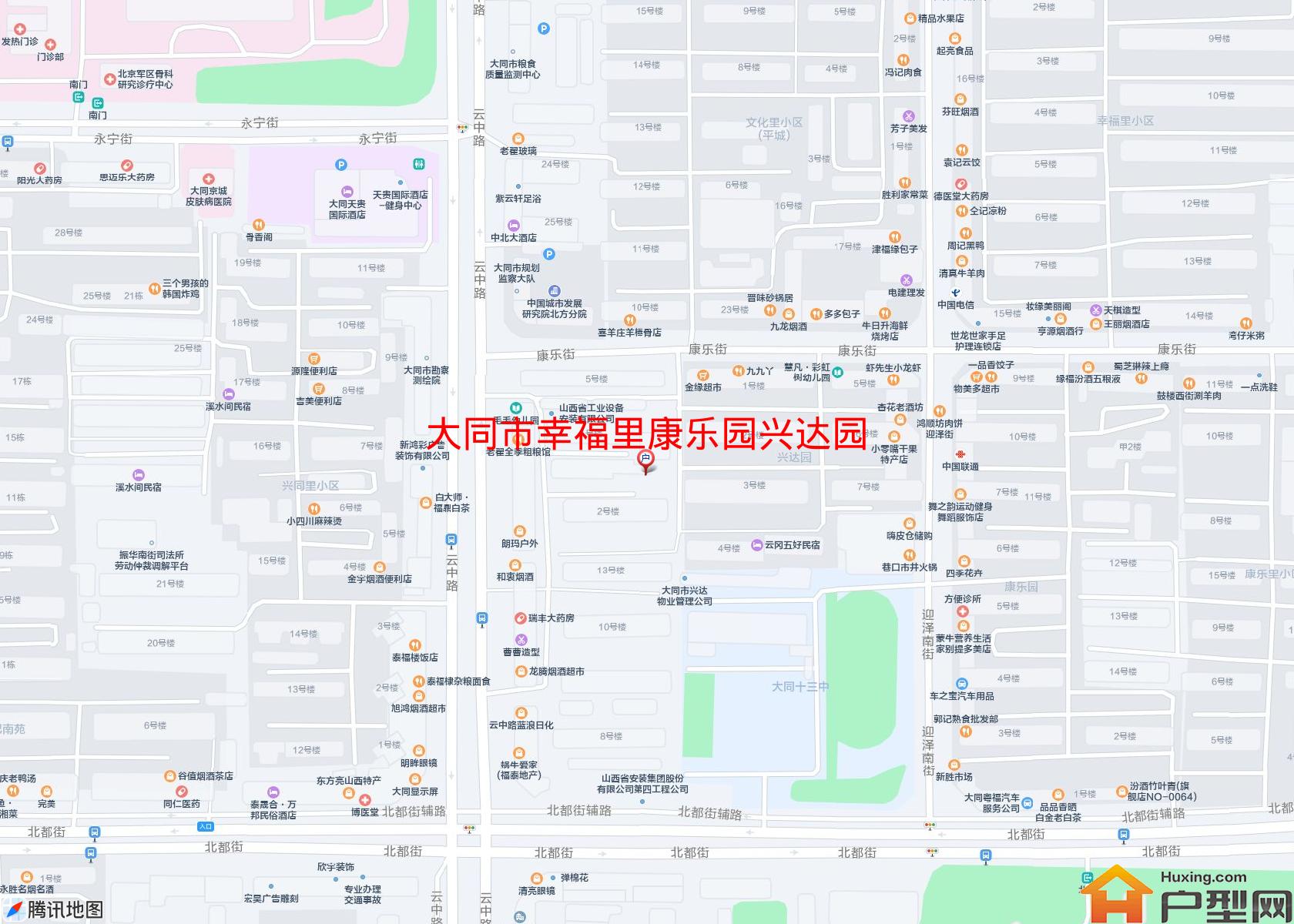 幸福里康乐园兴达园小区 - 户型网