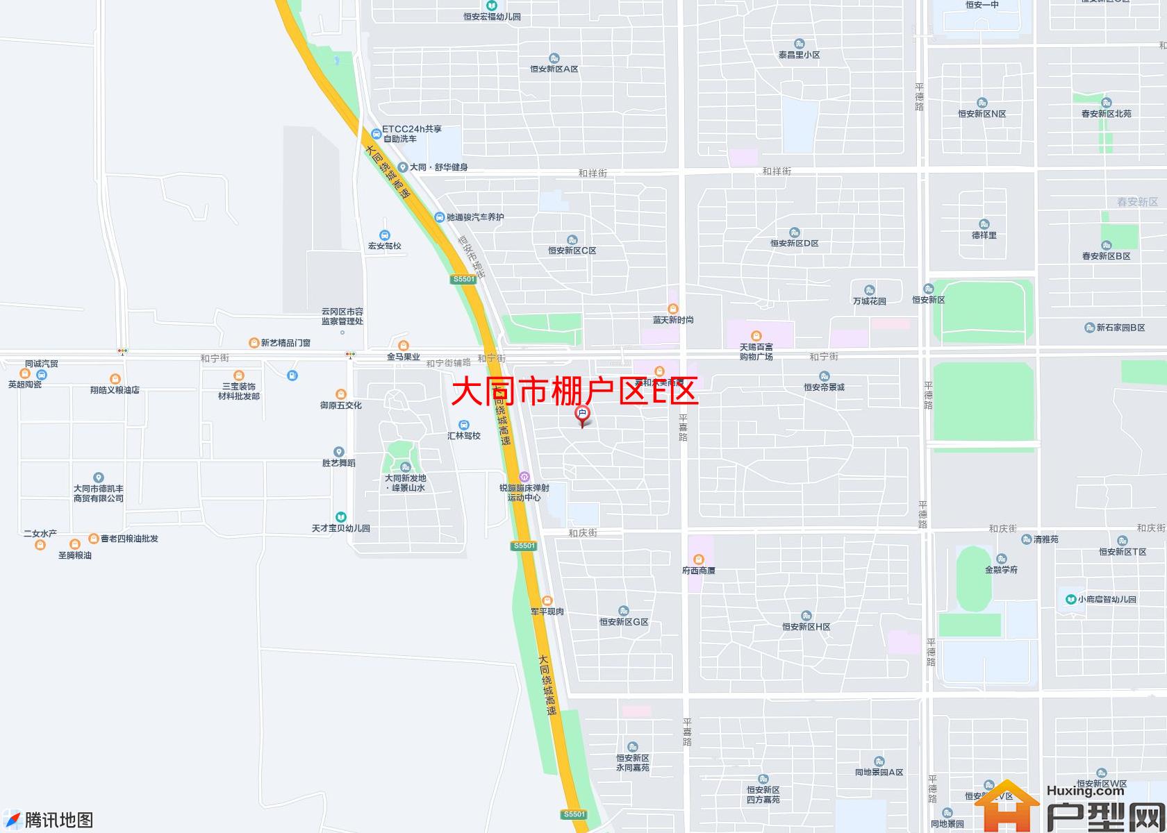 棚户区E区小区 - 户型网
