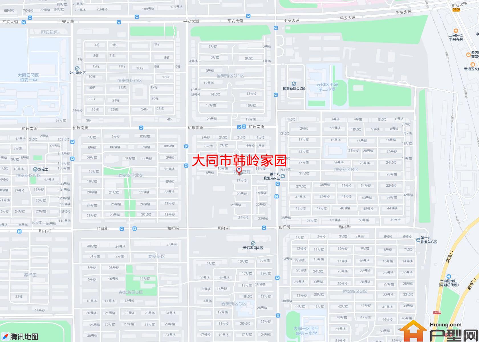 韩岭家园小区 - 户型网