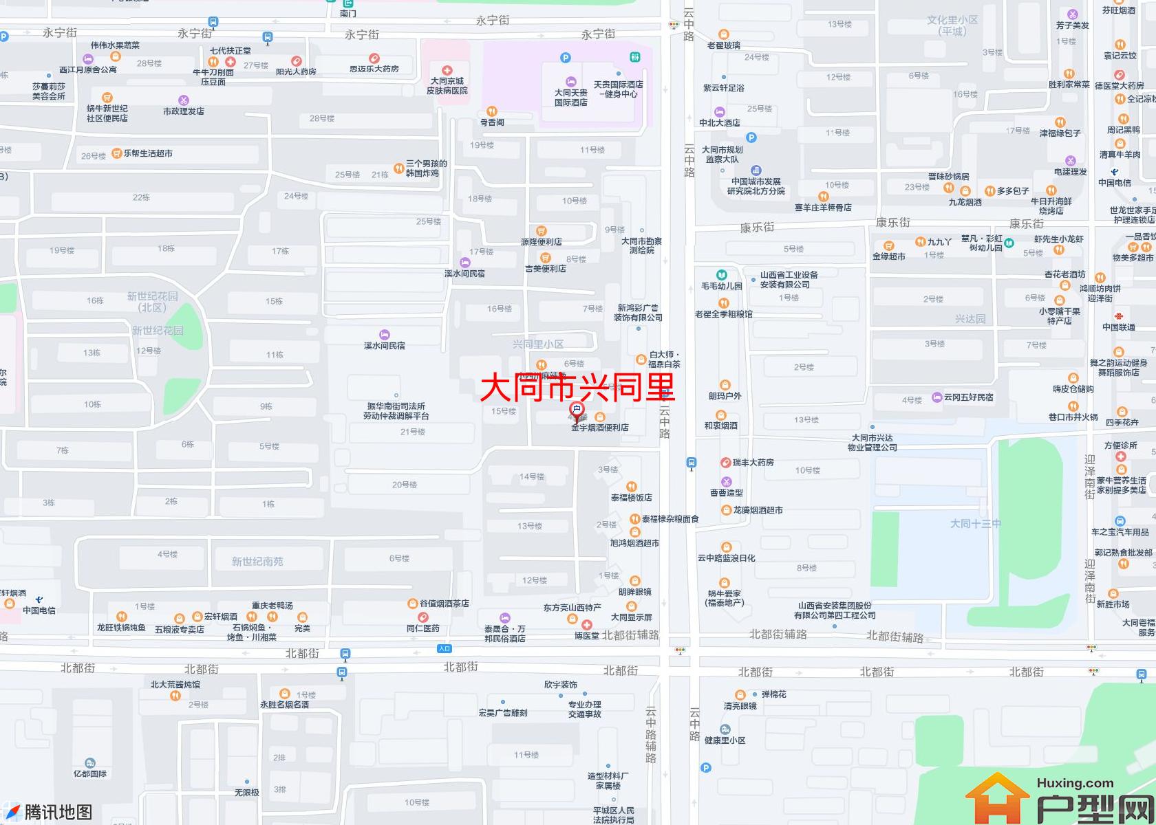 兴同里小区 - 户型网