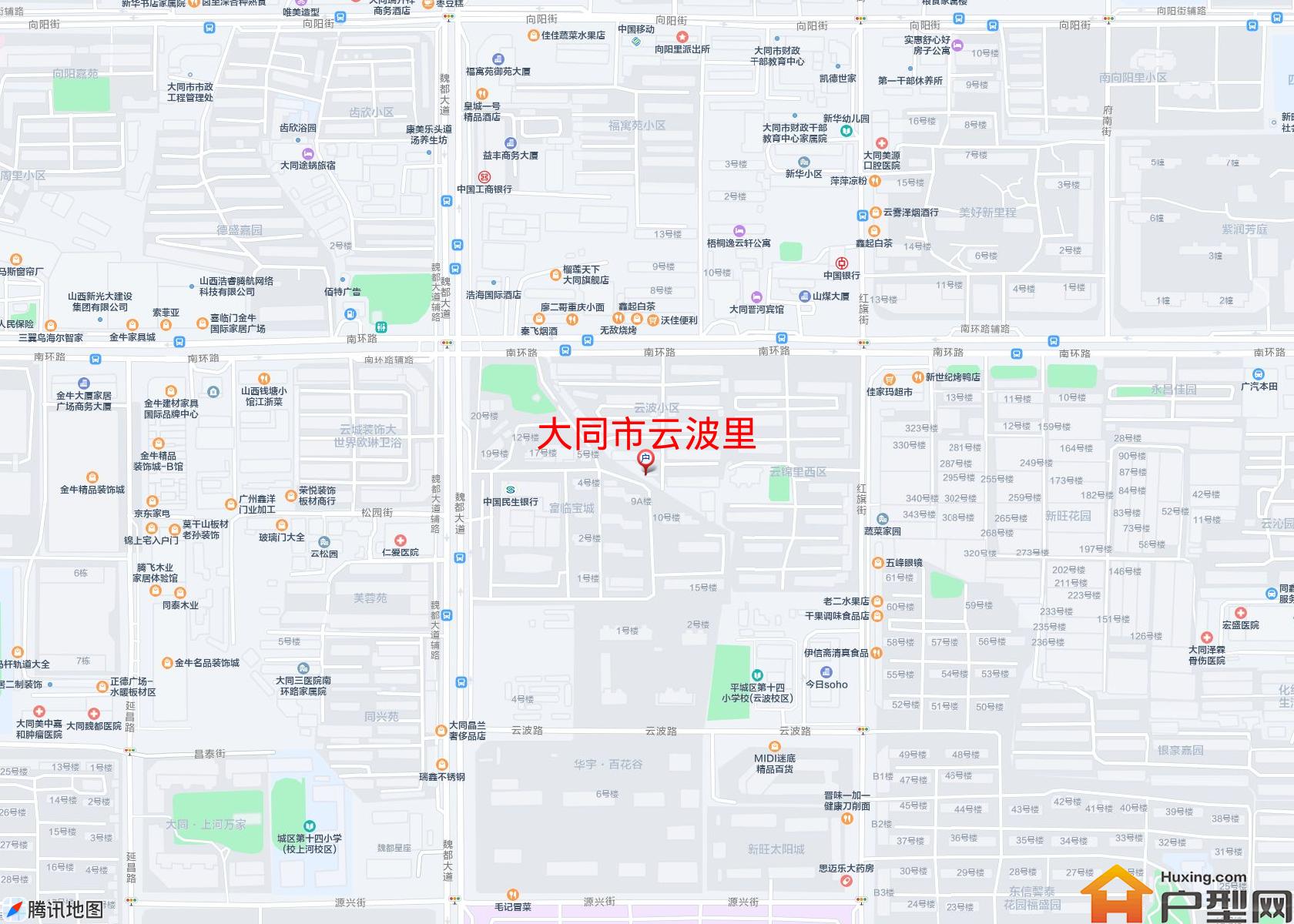 云波里小区 - 户型网