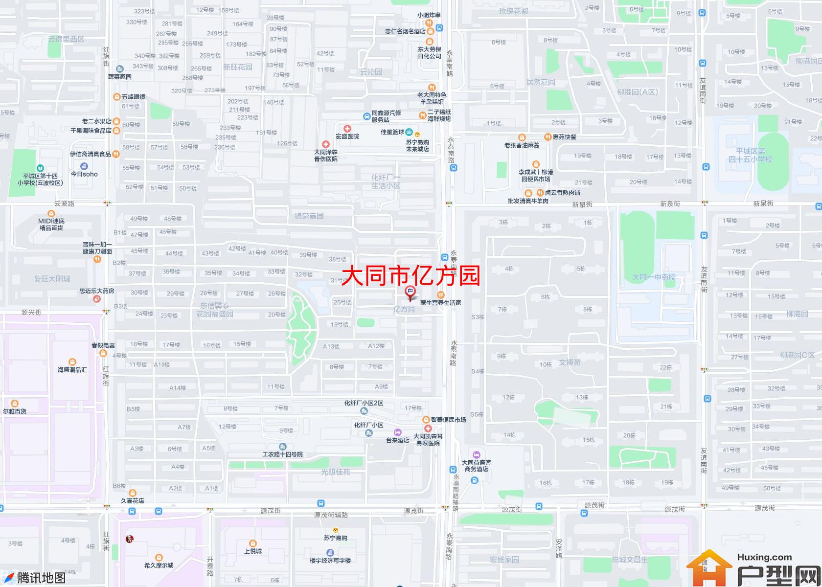 亿方园小区 - 户型网