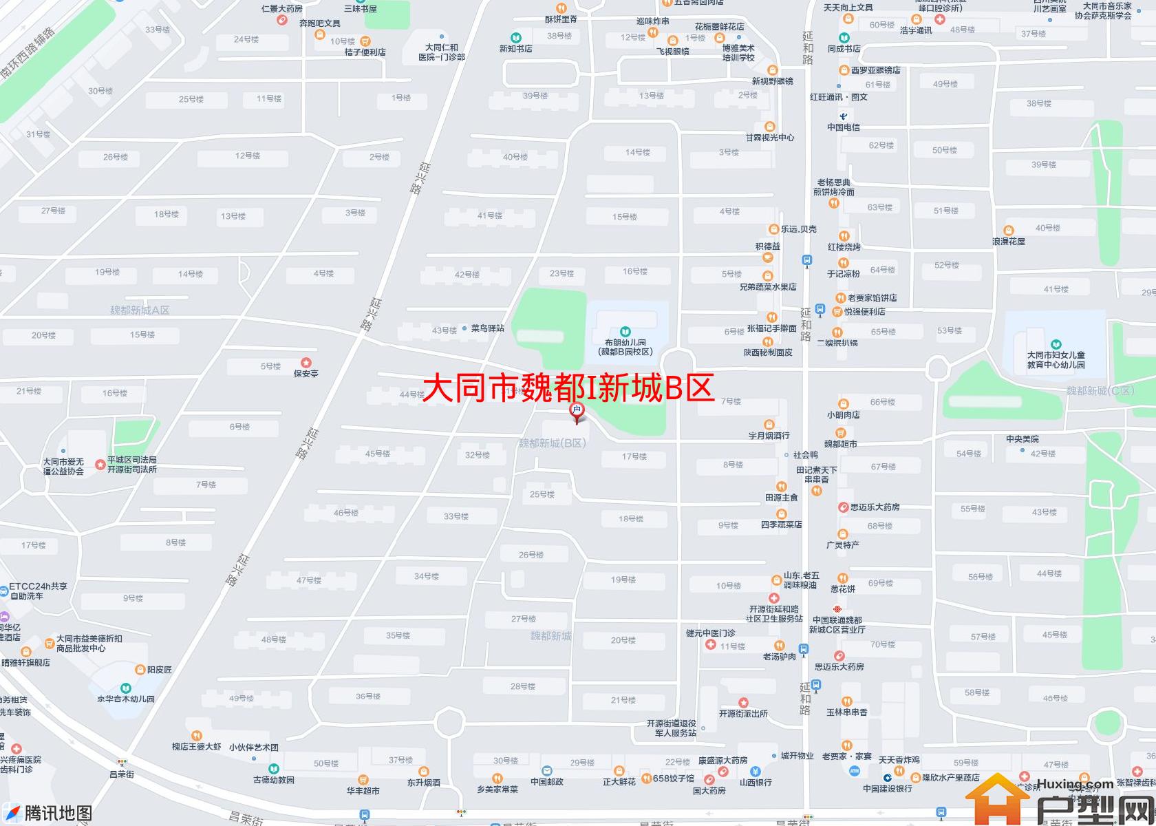 魏都I新城B区小区 - 户型网