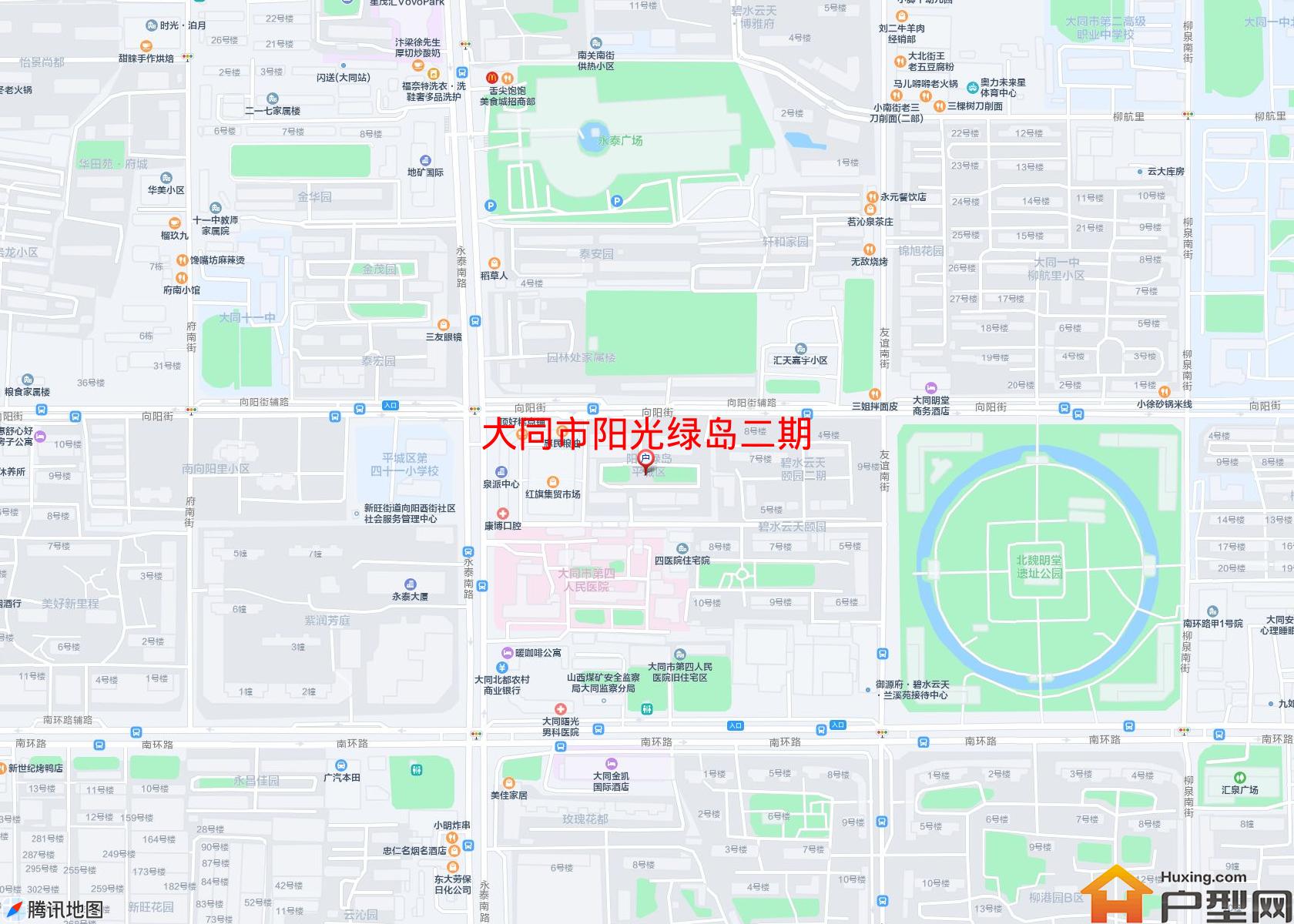阳光绿岛二期小区 - 户型网