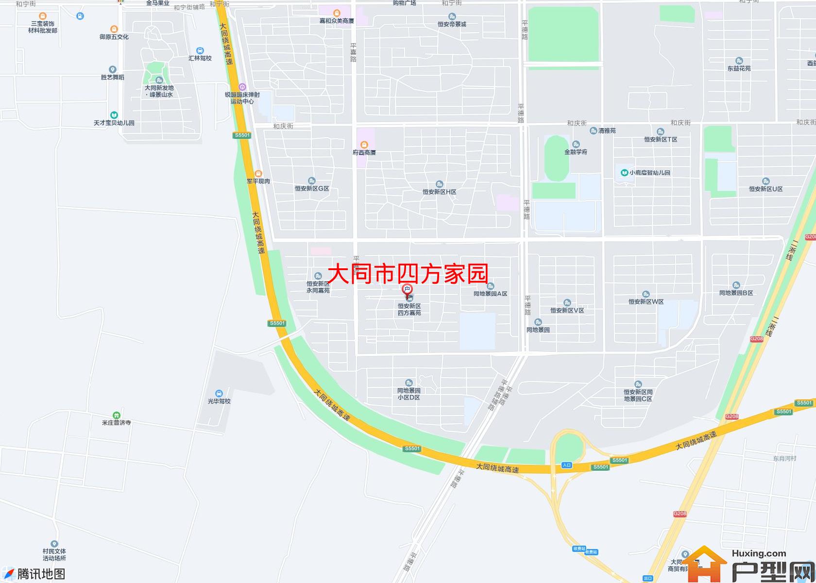 四方家园小区 - 户型网