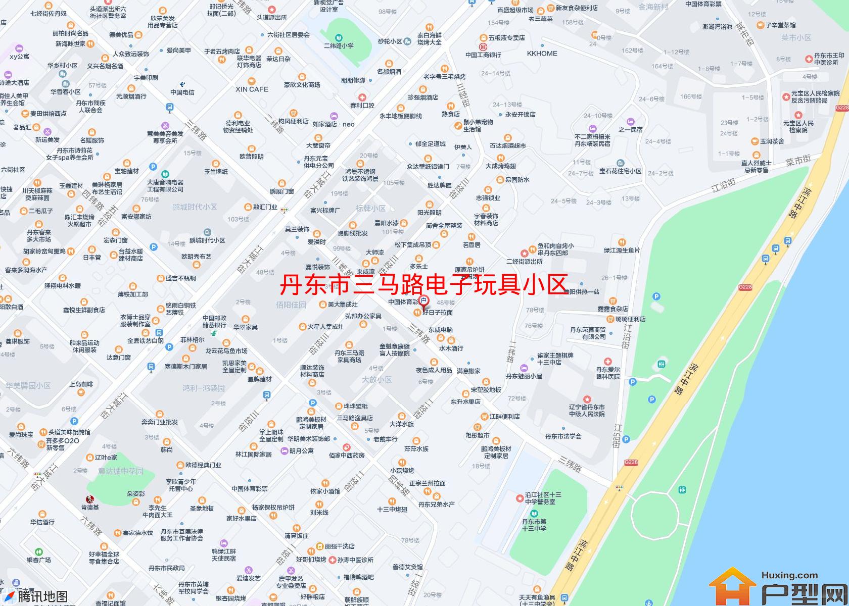 三马路电子玩具小区小区 - 户型网