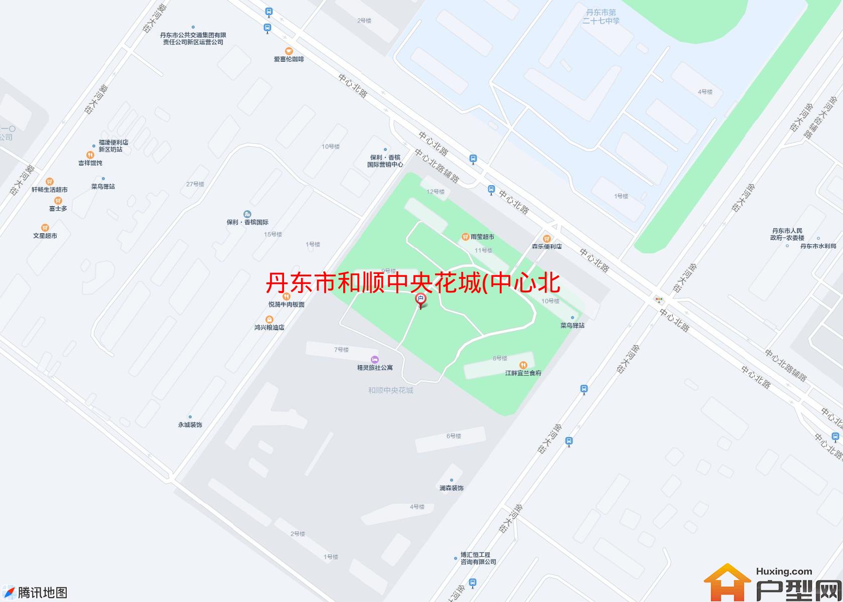 和顺中央花城(中心北路)小区 - 户型网