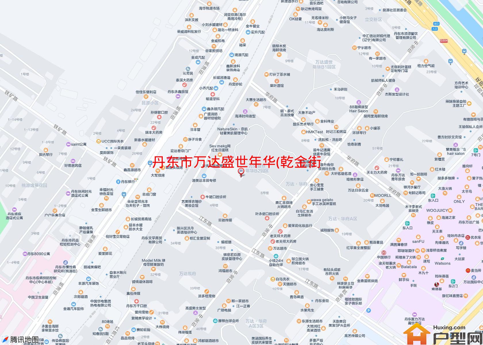 万达盛世年华(乾金街)小区 - 户型网