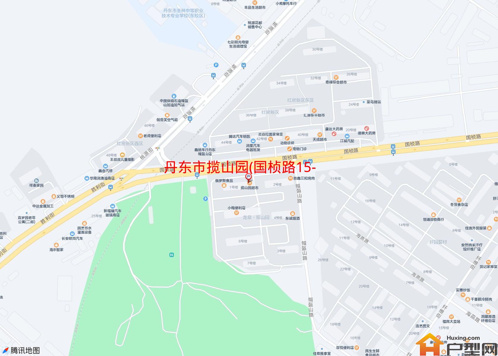 揽山园(国桢路15-6号)小区 - 户型网
