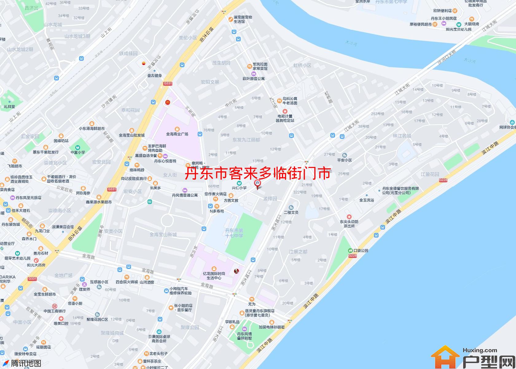客来多临街门市小区 - 户型网