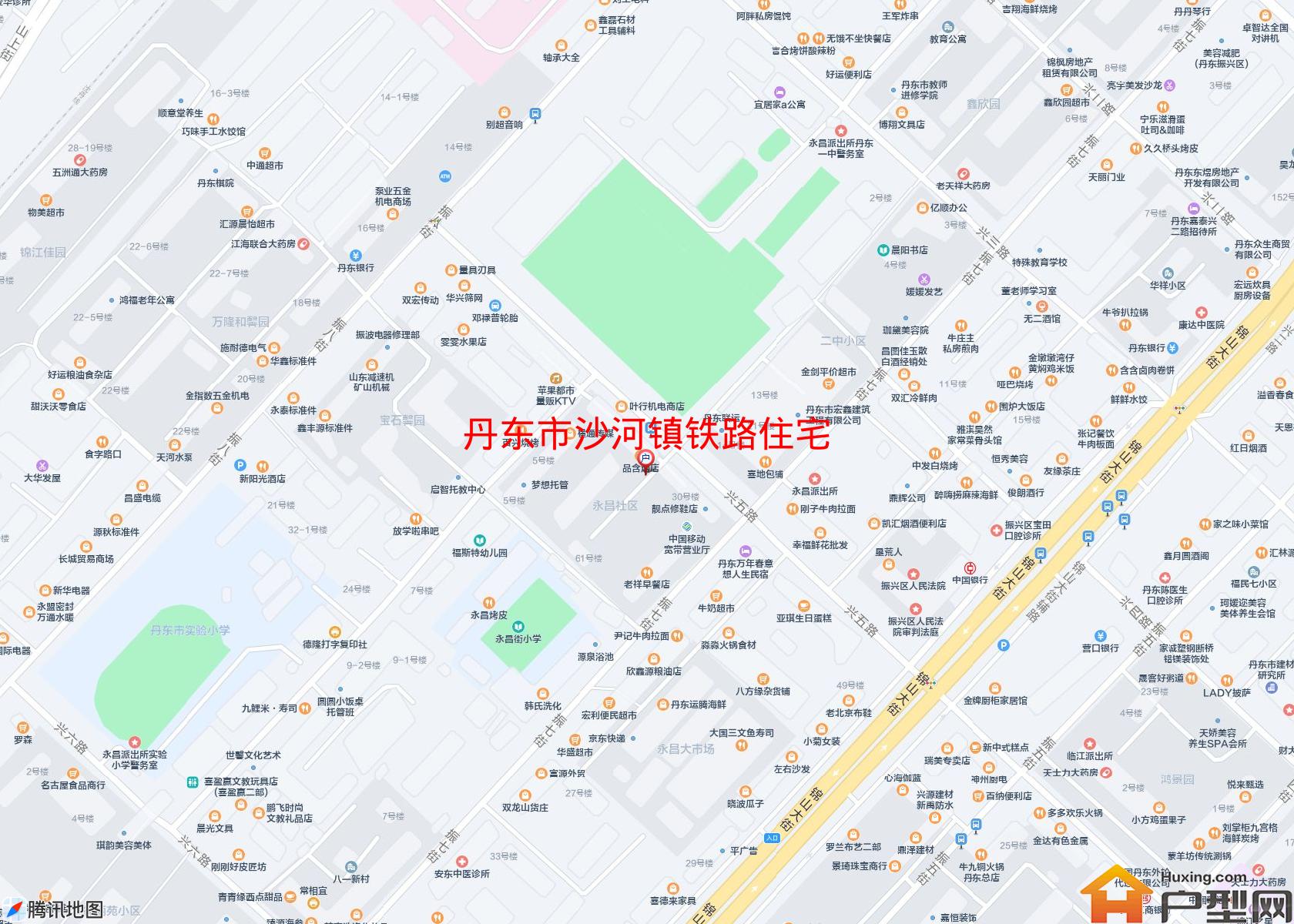 沙河镇铁路住宅小区 - 户型网