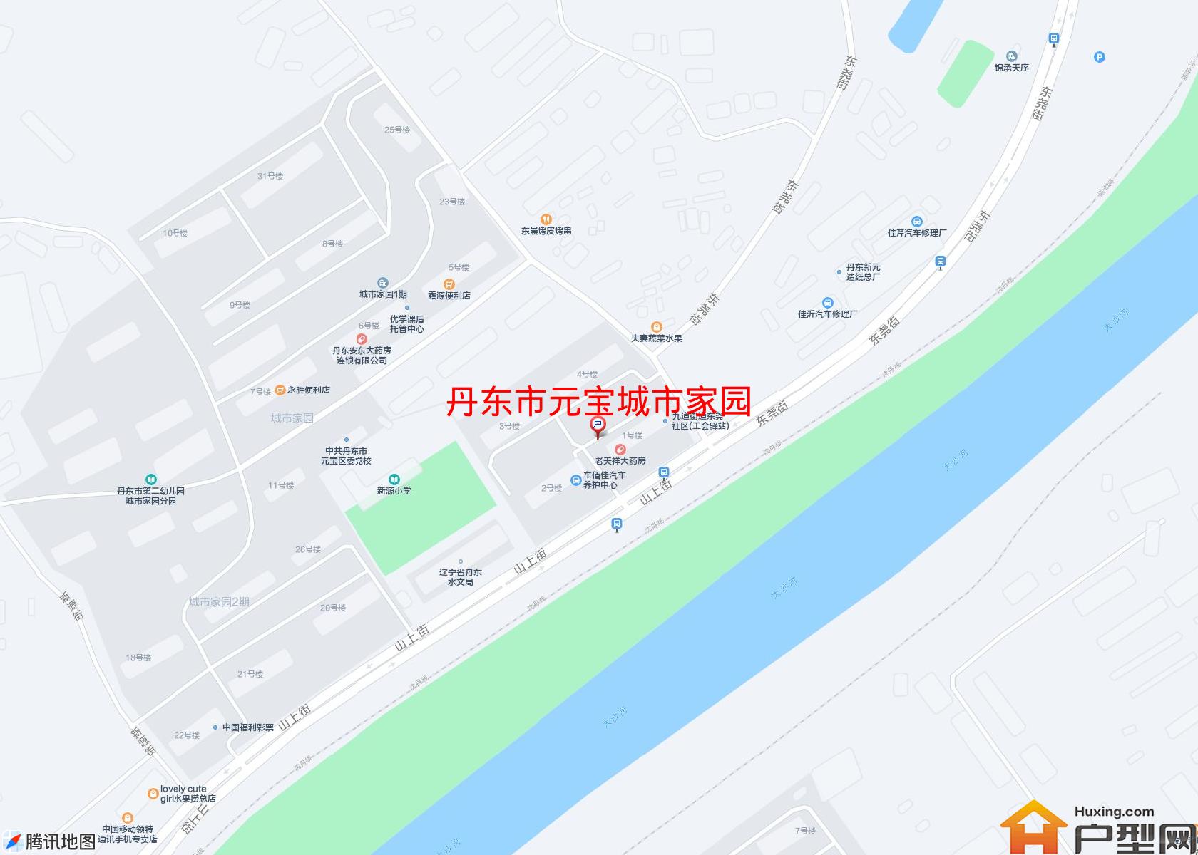 元宝城市家园小区 - 户型网