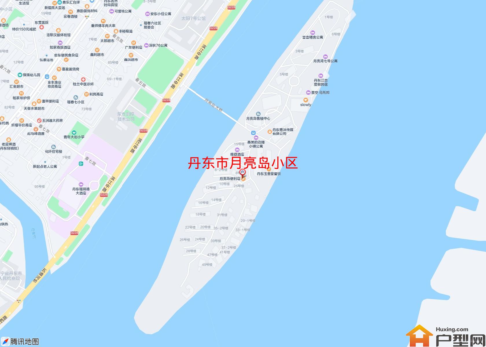 月亮岛小区小区 - 户型网