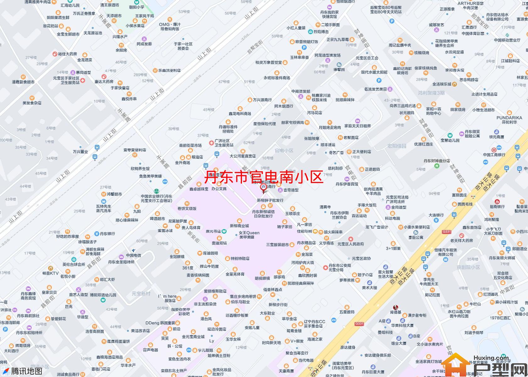 官电南小区小区 - 户型网